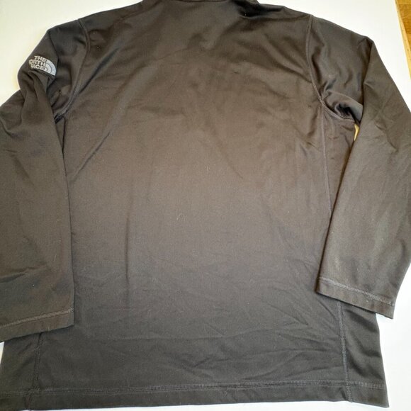 The North Face Tekware Quarter Zip Pullover Fleece Black Men's XL - Picture 3 of 7